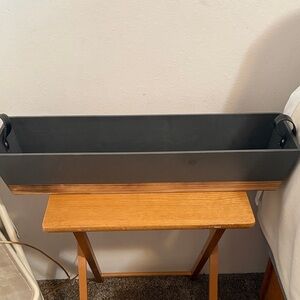 Sleek Black wooden box